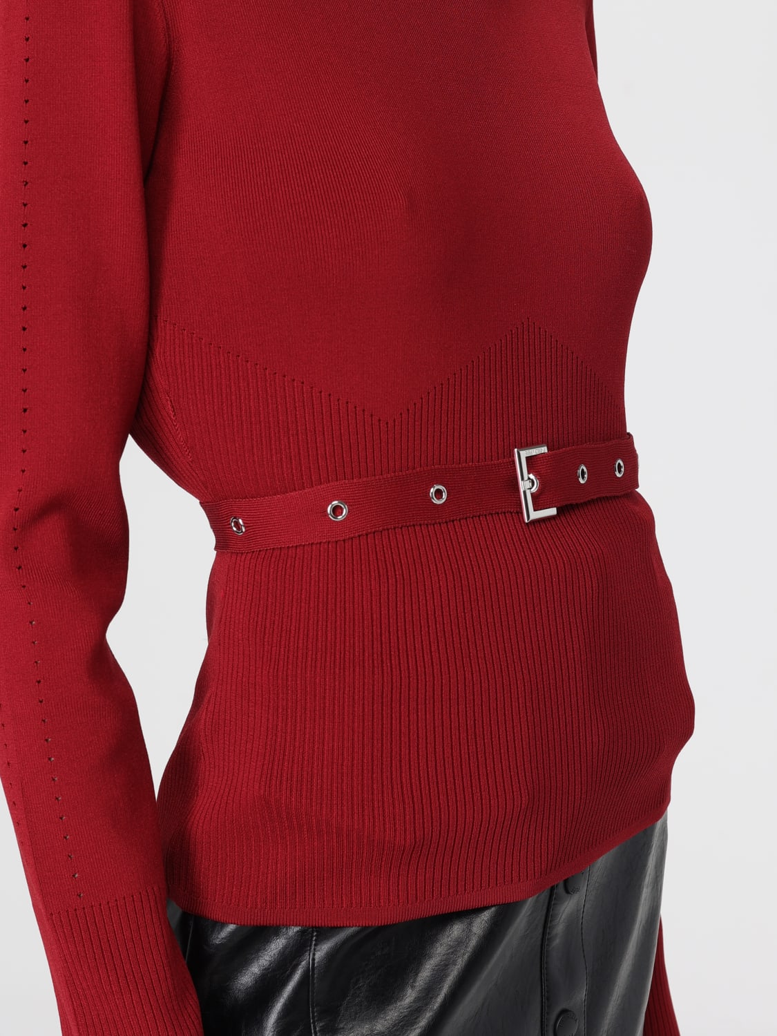 PATRIZIA PEPE PULLOVER: Pullover damen Patrizia Pepe, Rot - Img 3