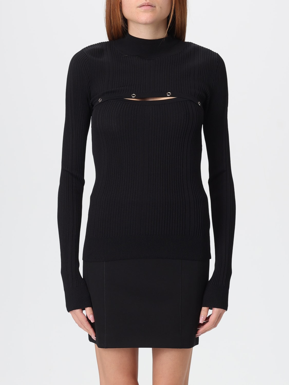 PATRIZIA PEPE SWEATER: Sweater woman Patrizia Pepe, Blue - Img 1