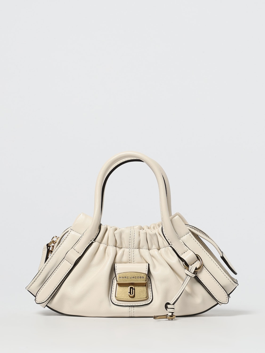 MARC JACOBS BORSA MINI: Borsa Christina Small Marc Jacobs in pelle , Bianco - Img 1