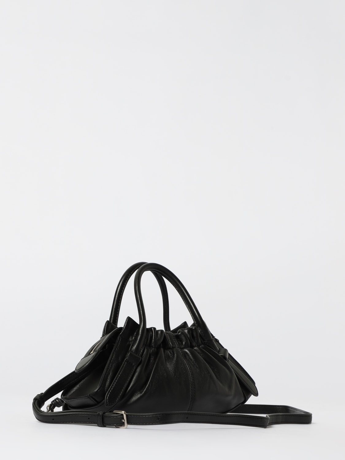 MARC JACOBS BORSA MINI: Borsa Christina Small Marc Jacobs in pelle , Nero - Img 2