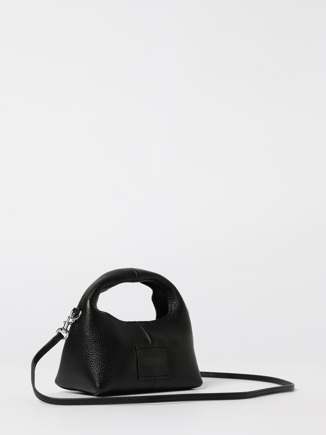 MARC JACOBS BORSA MINI: Borsa The Micro Sack Bag Marc Jacobs in pelle a grana , Nero - Img 2