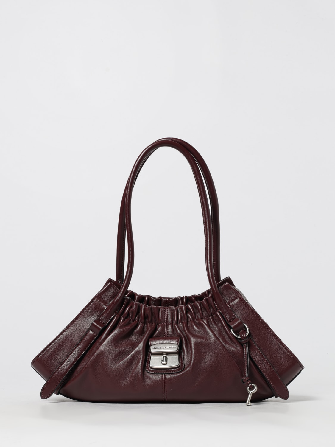 MARC JACOBS BORSA A SPALLA: Borsa a spalla The Cristina in pelle Marc Jacobs, Viola - Img 1