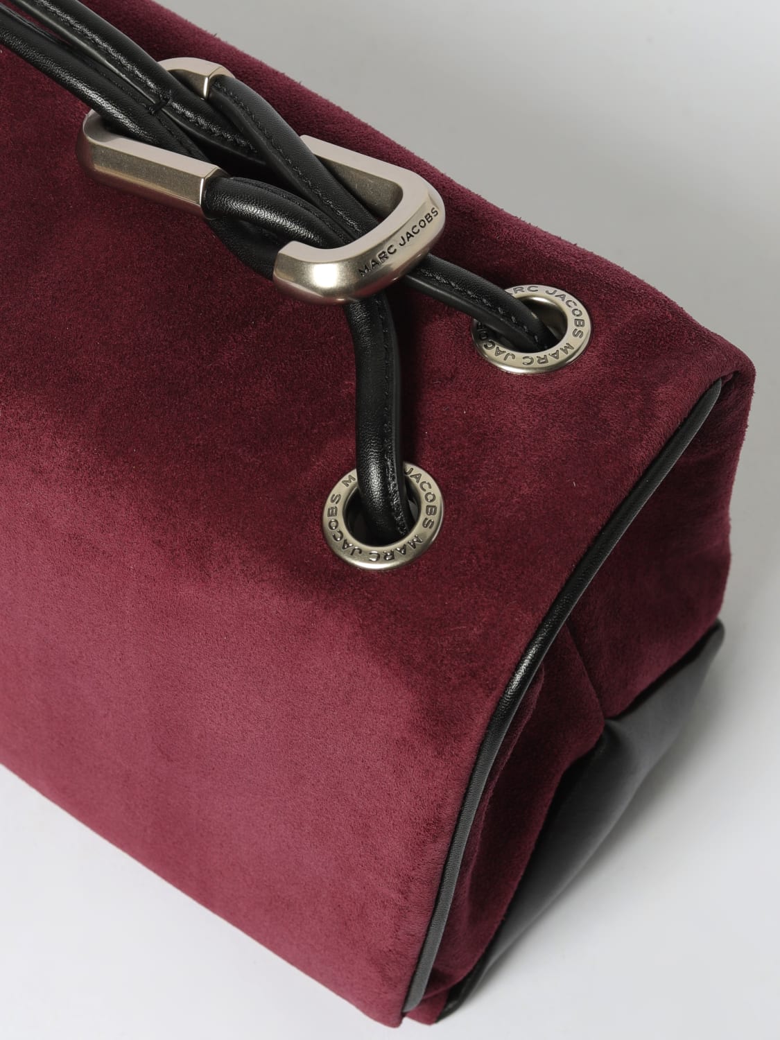 MARC JACOBS BORSA A SPALLA: Borsa a spalla The Large Dual Marc Jacobs, Rosso - Img 3