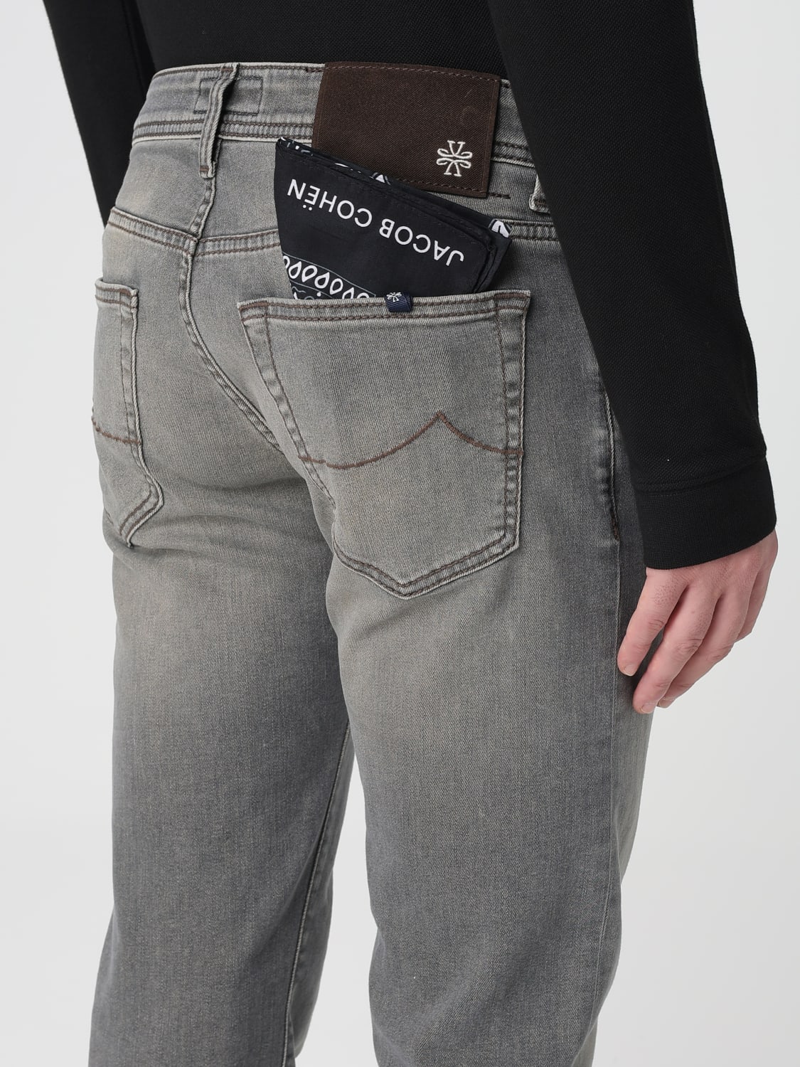 JACOB COHEN JEANS: Jeans men Jacob Cohen, Grey - Img 3