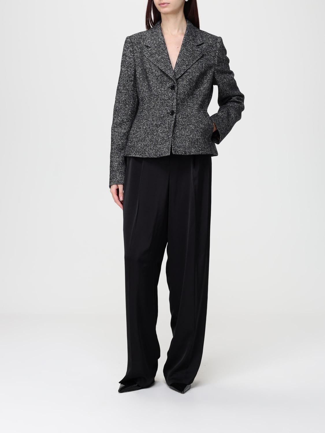 DOLCE & GABBANA JACKET: Blazer woman Dolce & Gabbana, Grey - Img 2
