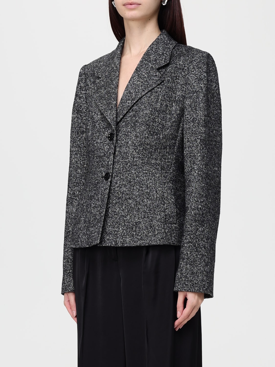 DOLCE & GABBANA JACKET: Blazer woman Dolce & Gabbana, Grey - Img 4