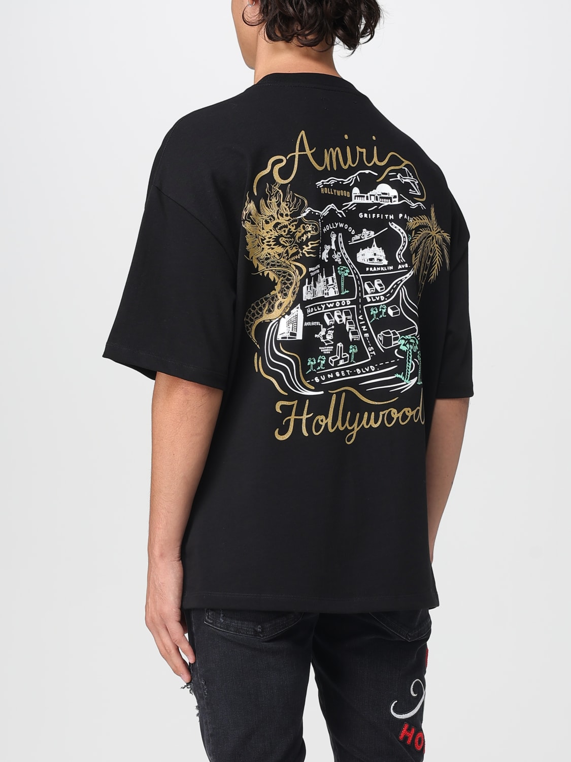 AMIRI T-SHIRT: T-shirt men Amiri, Black - Img 3