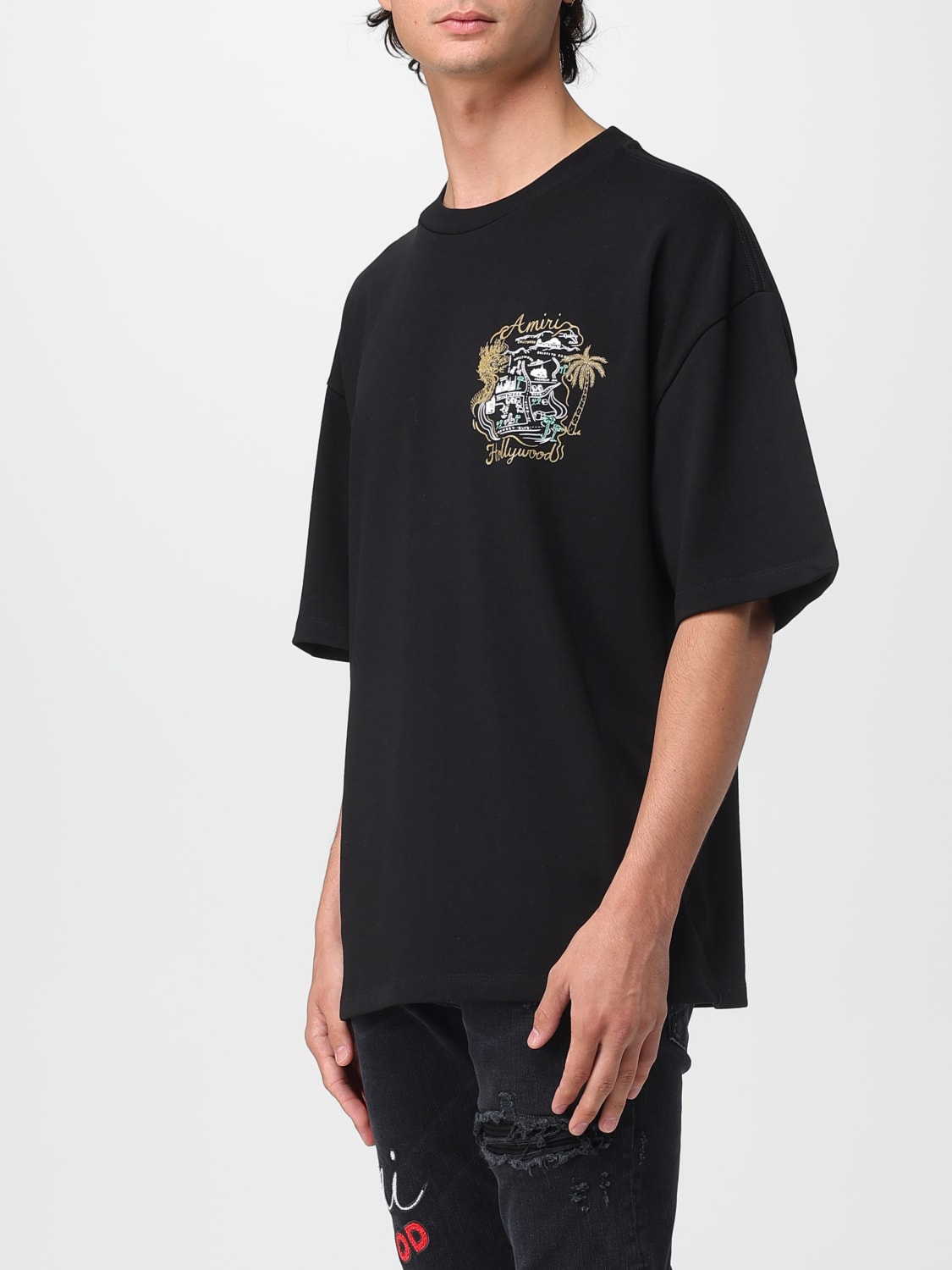 AMIRI T-SHIRT: T-shirt men Amiri, Black - Img 4