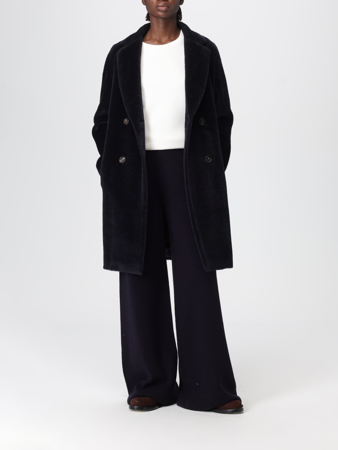 MAX MARA PANTS: Pants woman Max Mara, Blue - Img 2