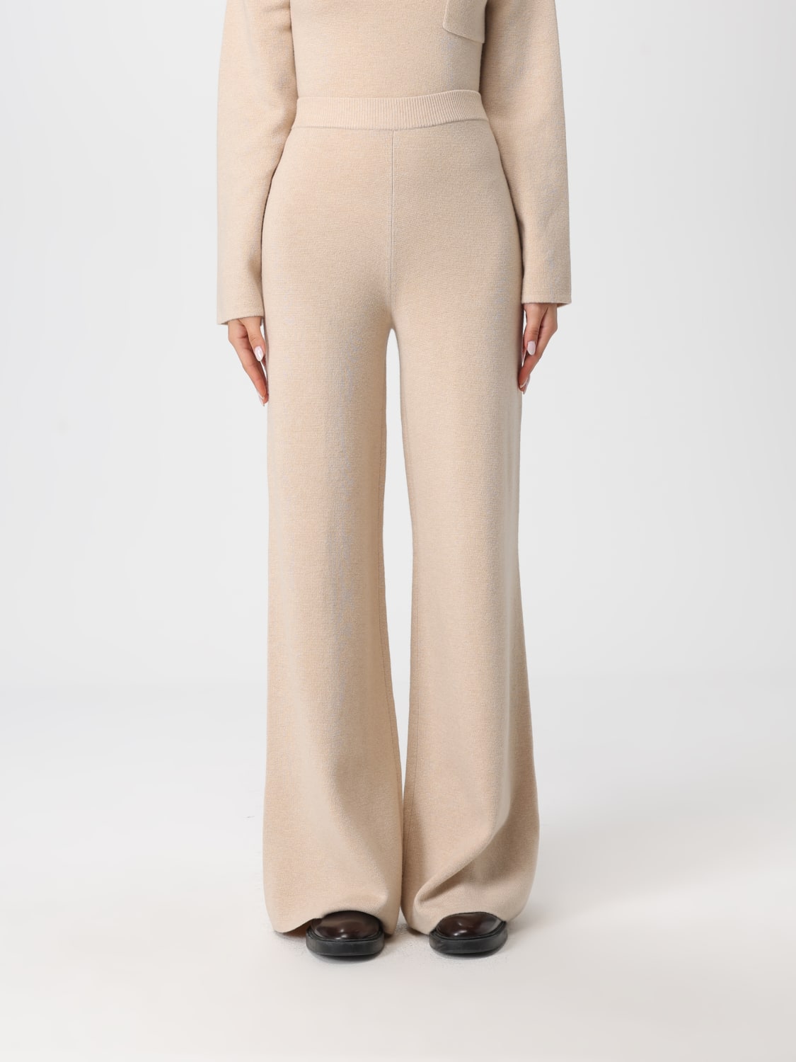 MAX MARA PANTS: Pants woman Max Mara, Beige - Img 1