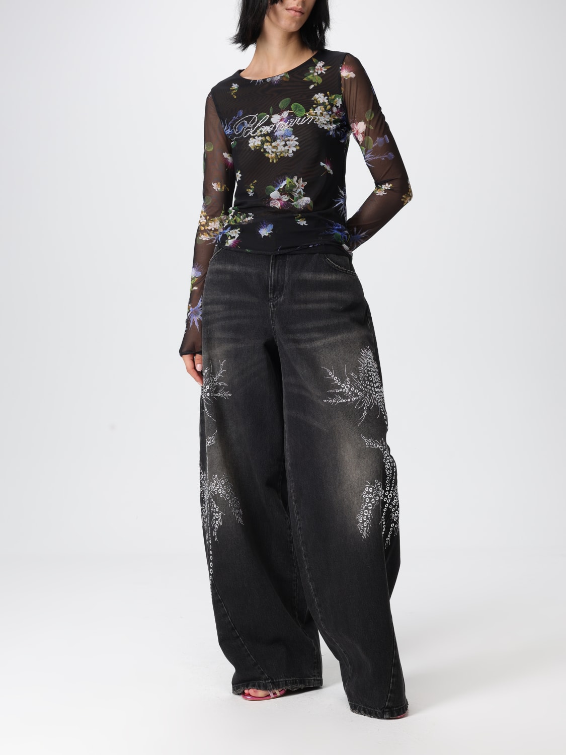 BLUMARINE VAQUEROS: Vaquero mujer Blumarine, Negro - Img 2