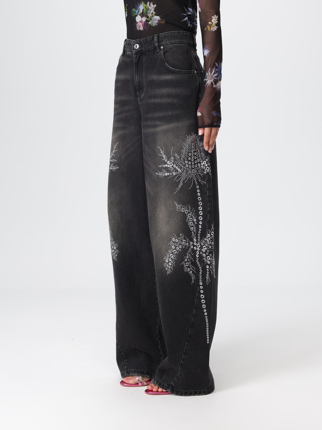 BLUMARINE VAQUEROS: Vaquero mujer Blumarine, Negro - Img 4