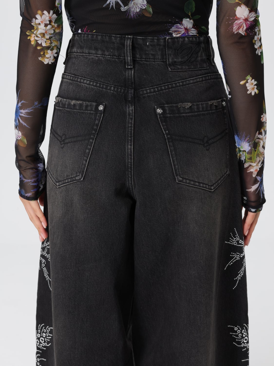 BLUMARINE VAQUEROS: Vaquero mujer Blumarine, Negro - Img 5