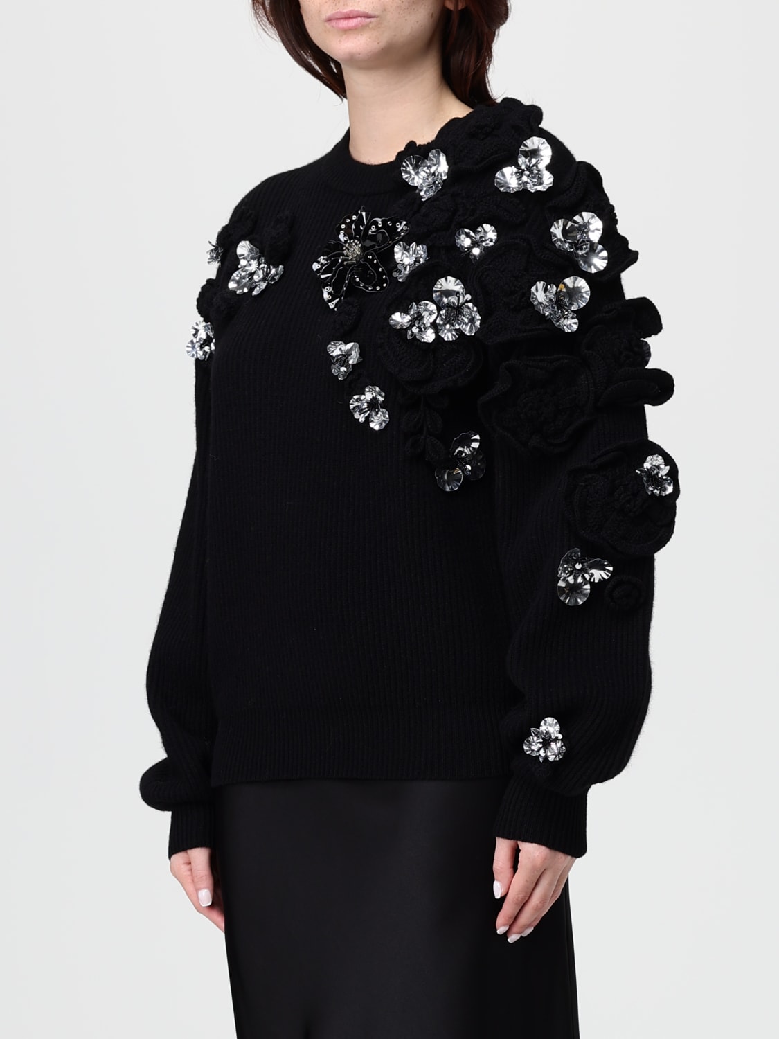 BLUMARINE PULL: Pull femme Blumarine, Noir - Img 4