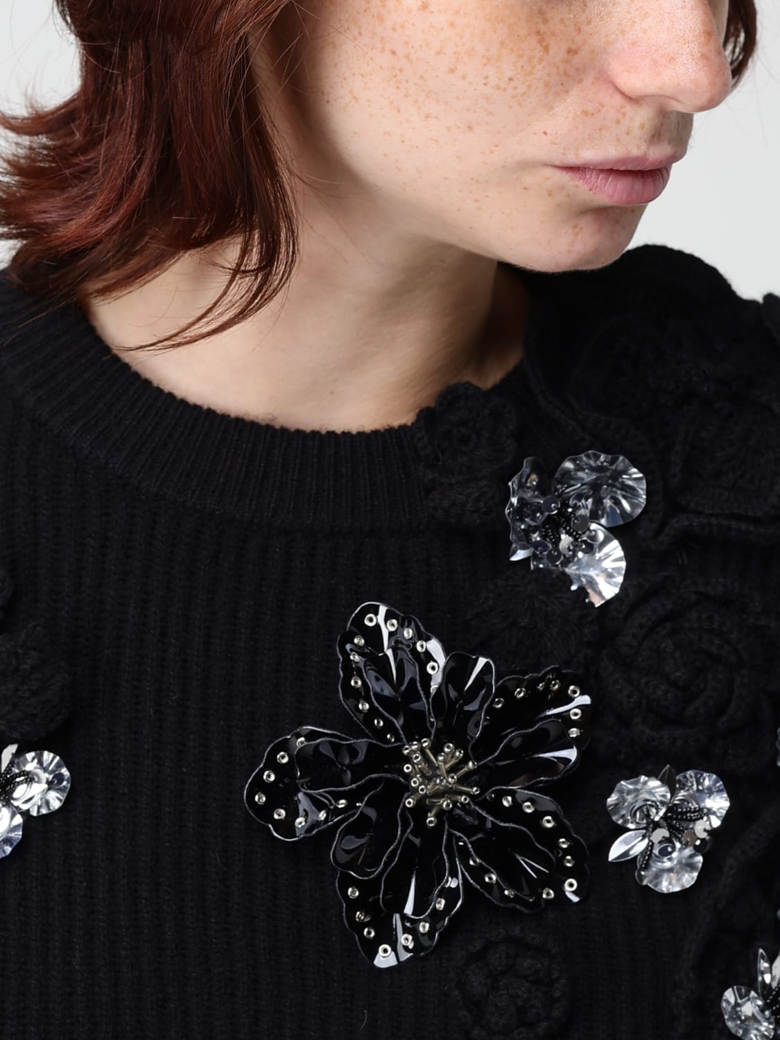 BLUMARINE PULL: Pull femme Blumarine, Noir - Img 5