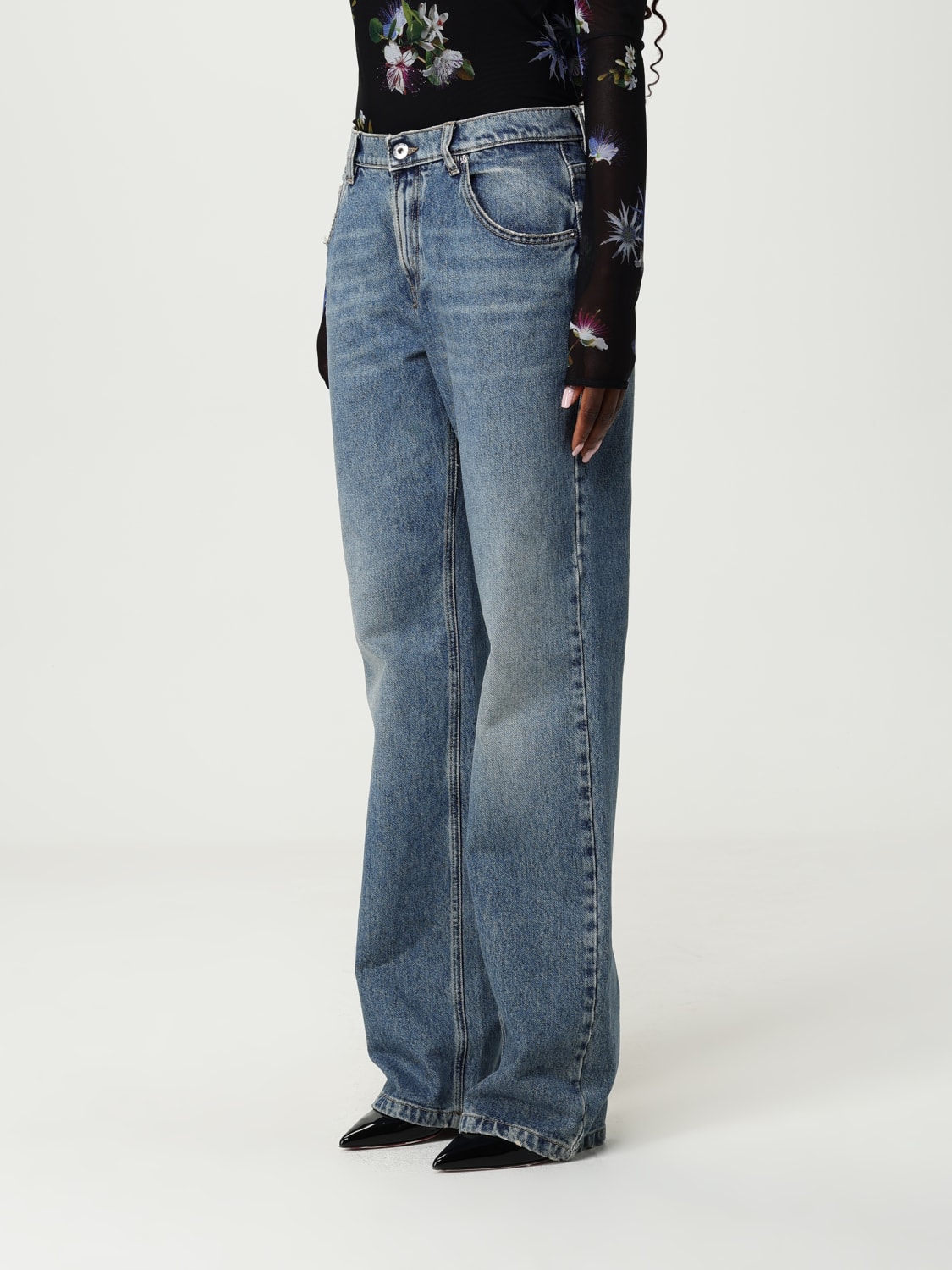 BLUMARINE JEANS: Jeans woman Blumarine, Ice - Img 4