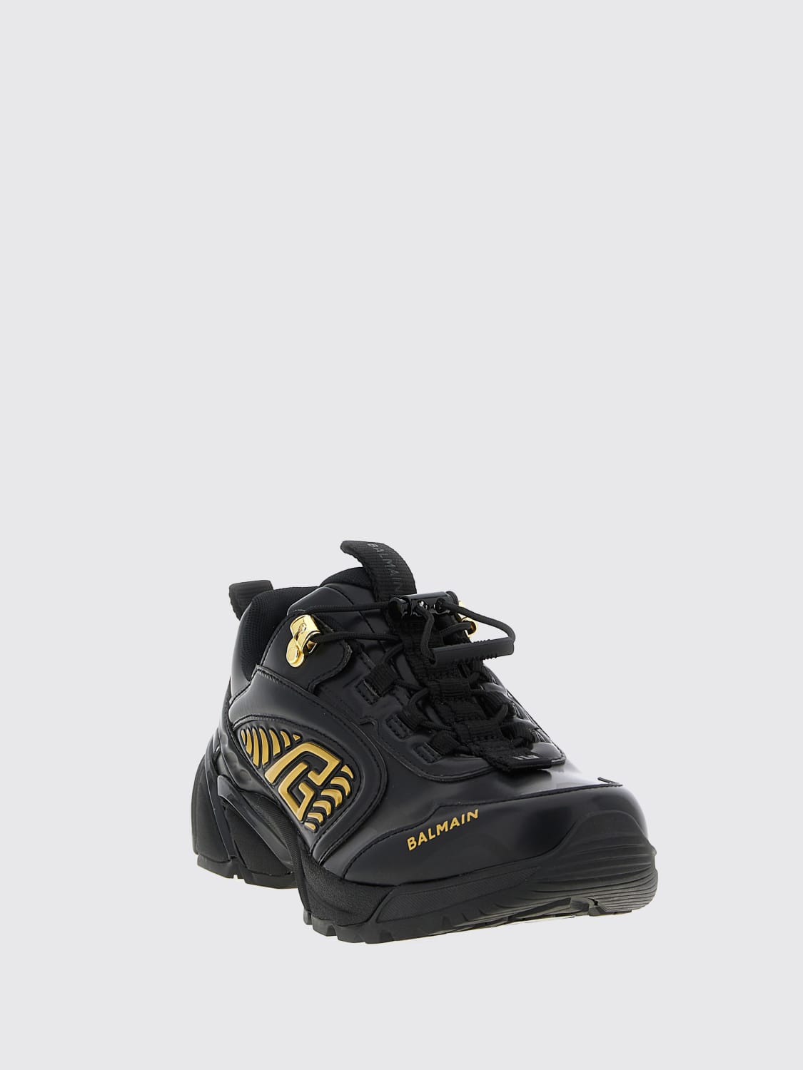 BALMAIN SNEAKERS: Sneakers men Balmain, Black - Img 2