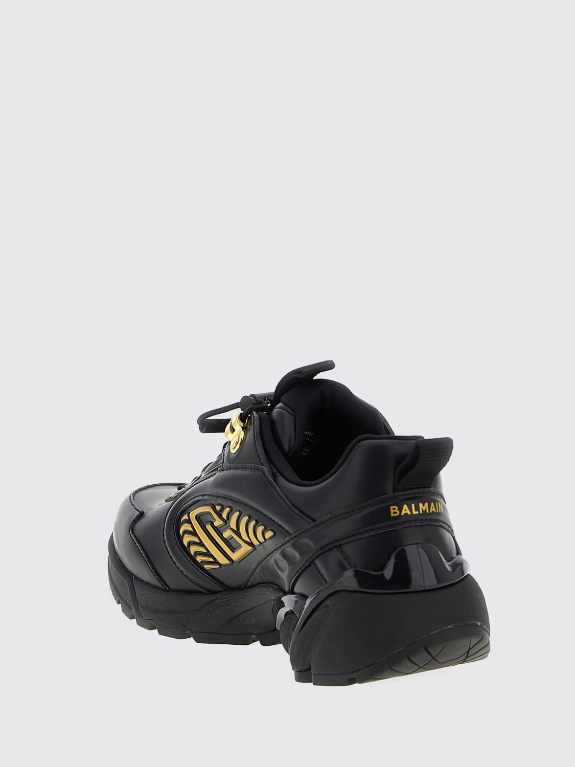BALMAIN SNEAKERS: Sneakers men Balmain, Black - Img 3