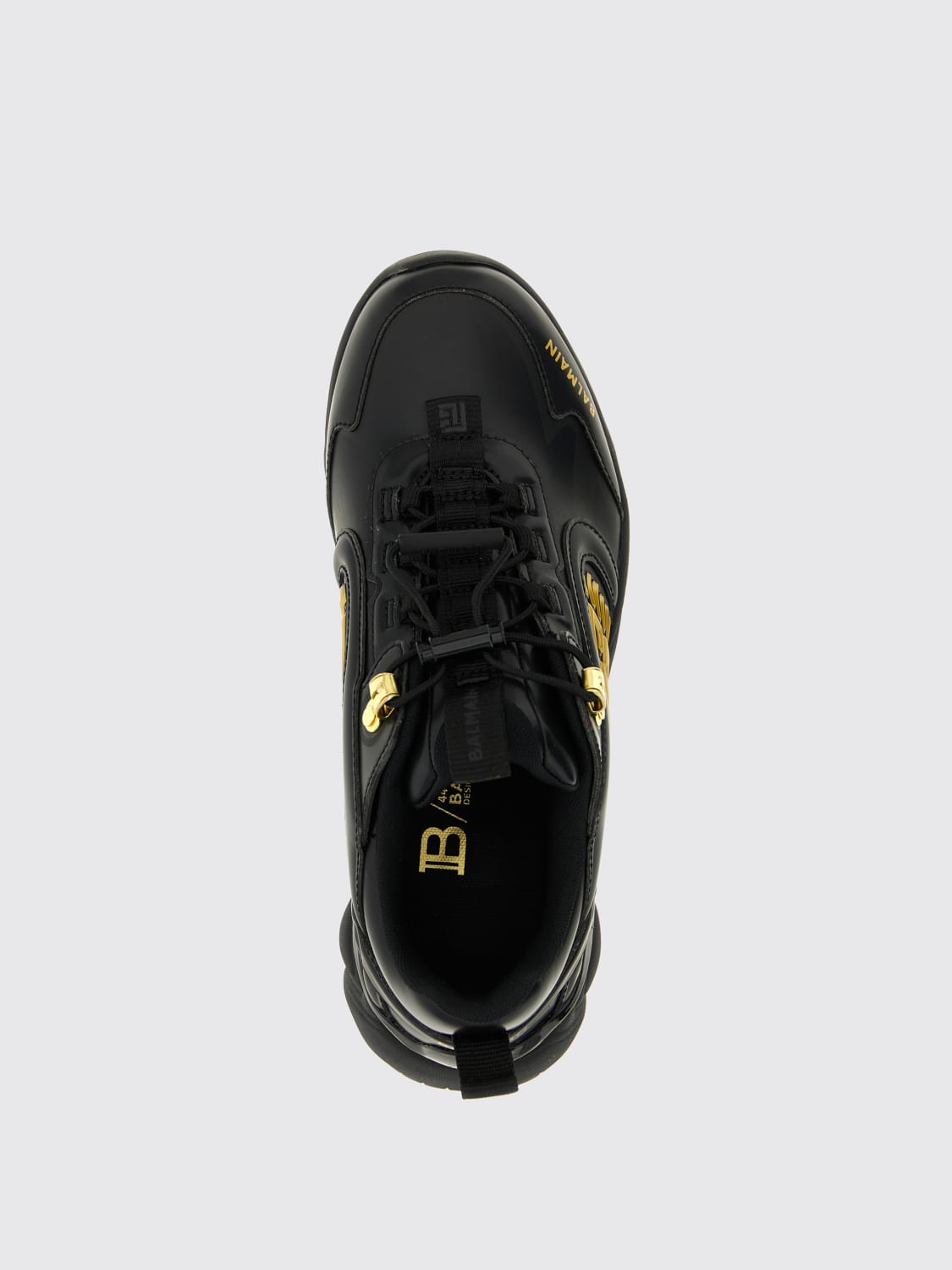 BALMAIN SNEAKERS: Sneakers men Balmain, Black - Img 4