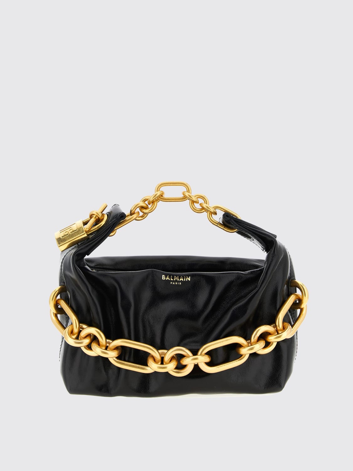 BALMAIN HANDBAG: Shoulder bag woman Balmain, Black - Img 1