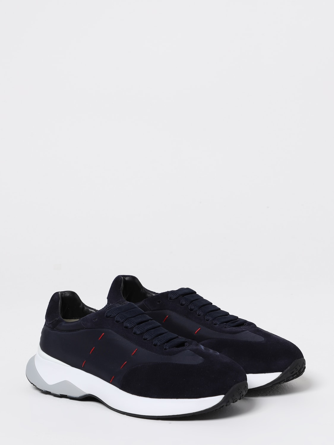 KITON SNEAKERS: Sneakers men Kiton, Blue - Img 2