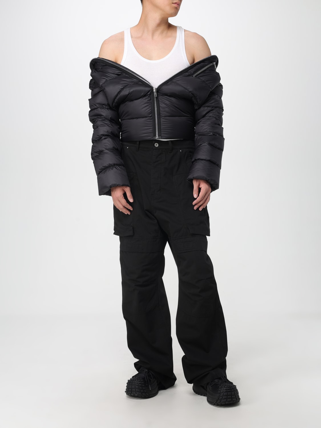 RICK OWENS DRKSHDW HOSE: Hose herren Rick Owens Drkshdw, Schwarz - Img 2