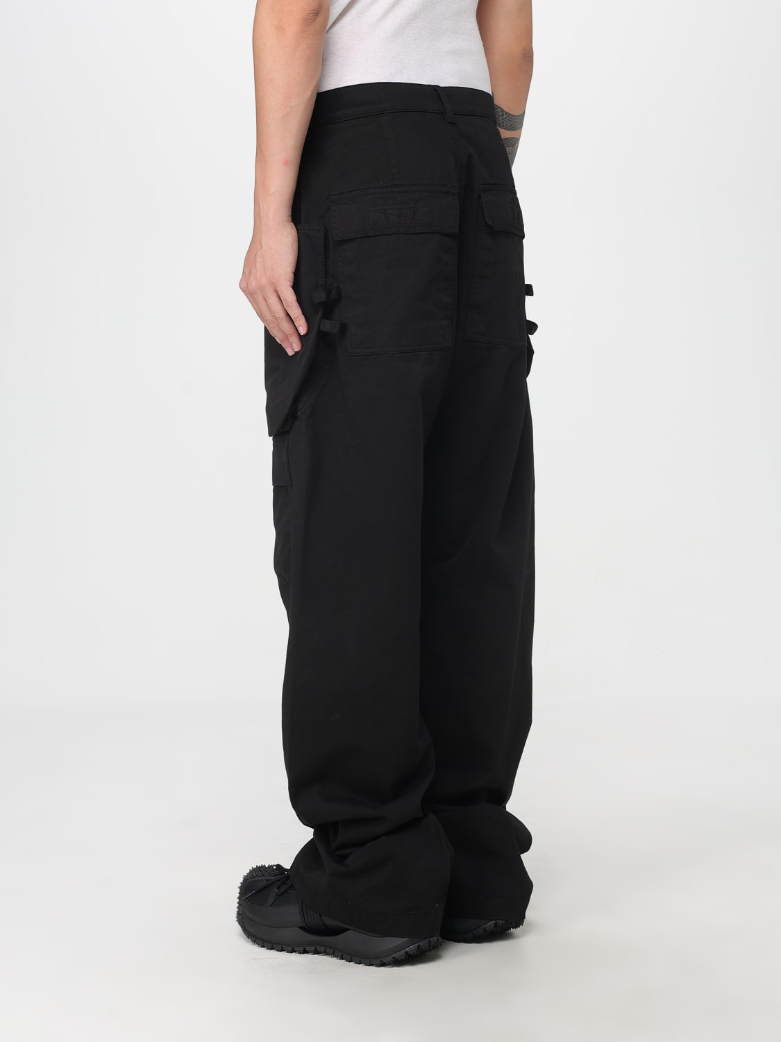 RICK OWENS DRKSHDW HOSE: Hose herren Rick Owens Drkshdw, Schwarz - Img 3