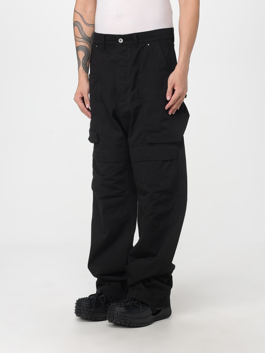 RICK OWENS DRKSHDW HOSE: Hose herren Rick Owens Drkshdw, Schwarz - Img 4