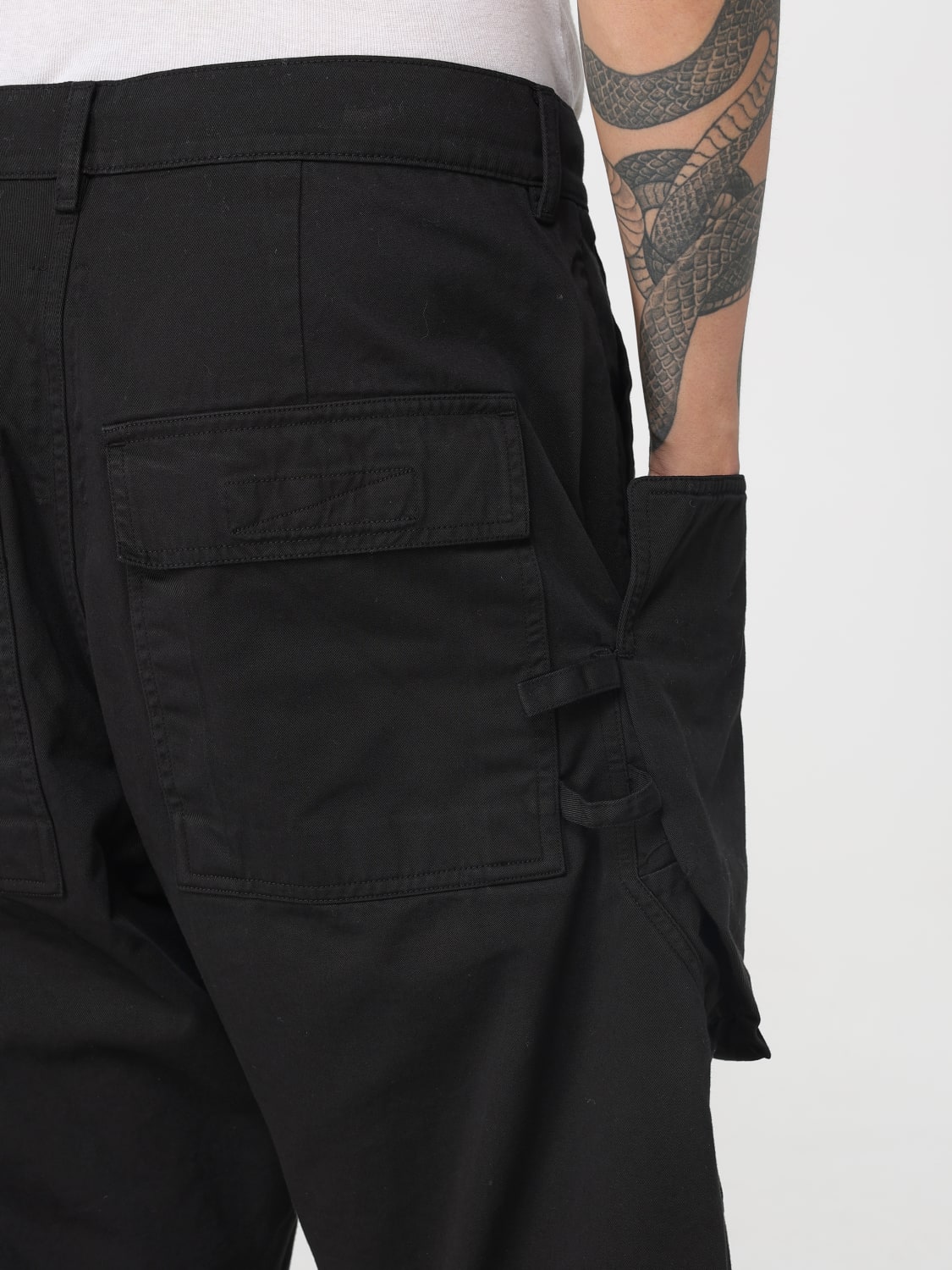 RICK OWENS DRKSHDW HOSE: Hose herren Rick Owens Drkshdw, Schwarz - Img 5