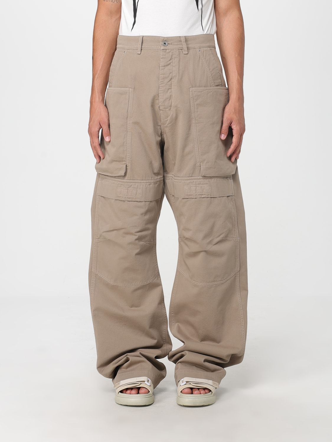RICK OWENS DRKSHDW PANTALON: Pantalon homme Rick Owens Drkshdw, Perle - Img 1