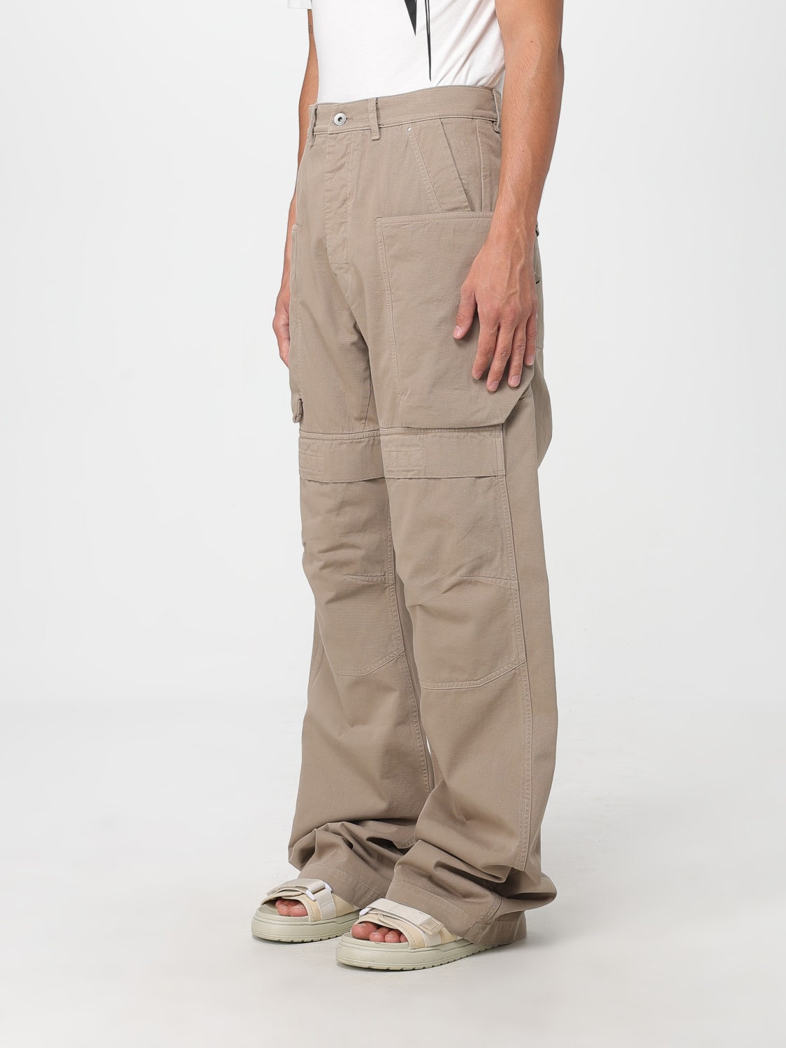 RICK OWENS DRKSHDW PANTALON: Pantalon homme Rick Owens Drkshdw, Perle - Img 4