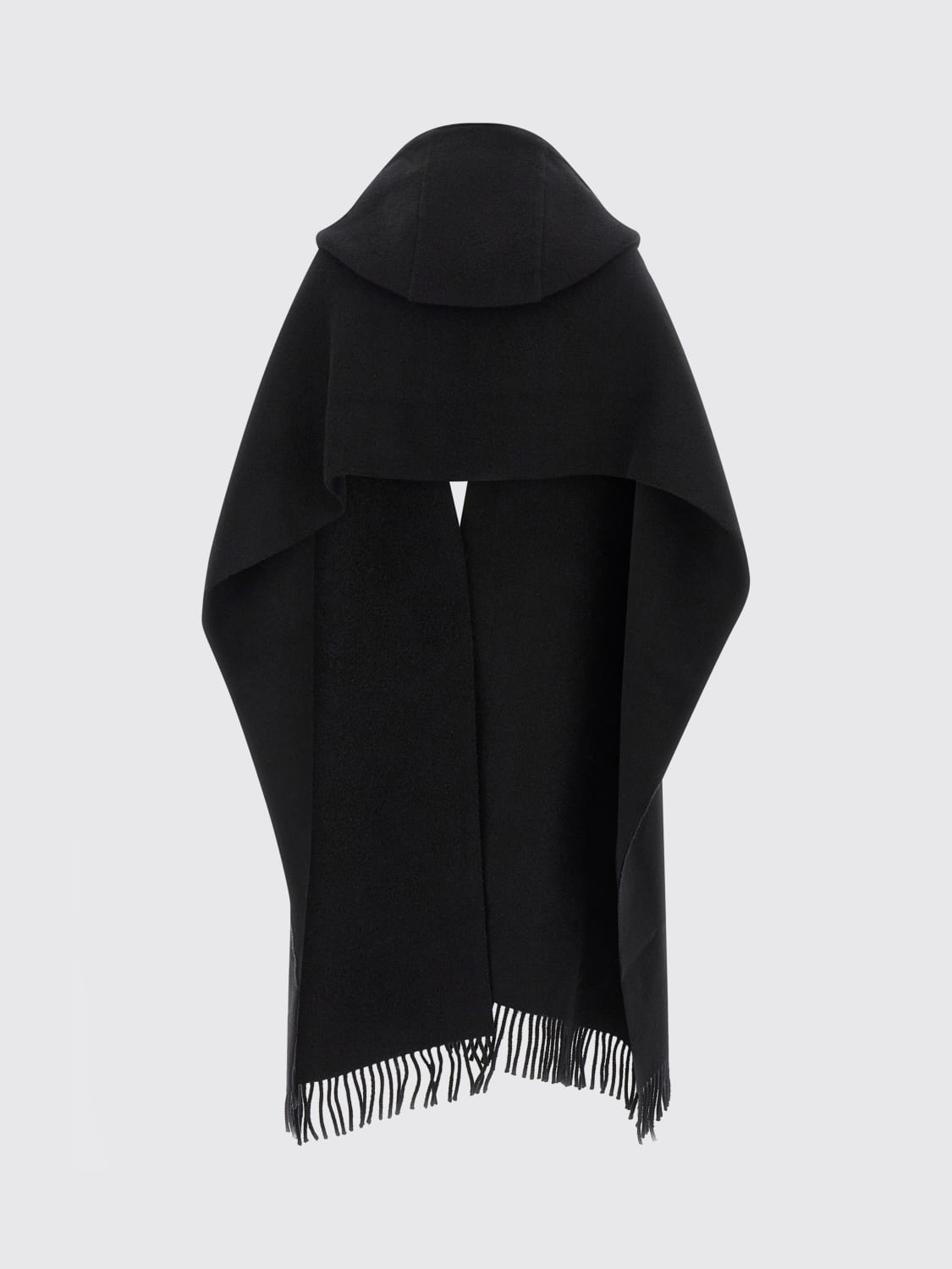 BRUNELLO CUCINELLI SCHAL: Schal damen Brunello Cucinelli, Schwarz - Img 2