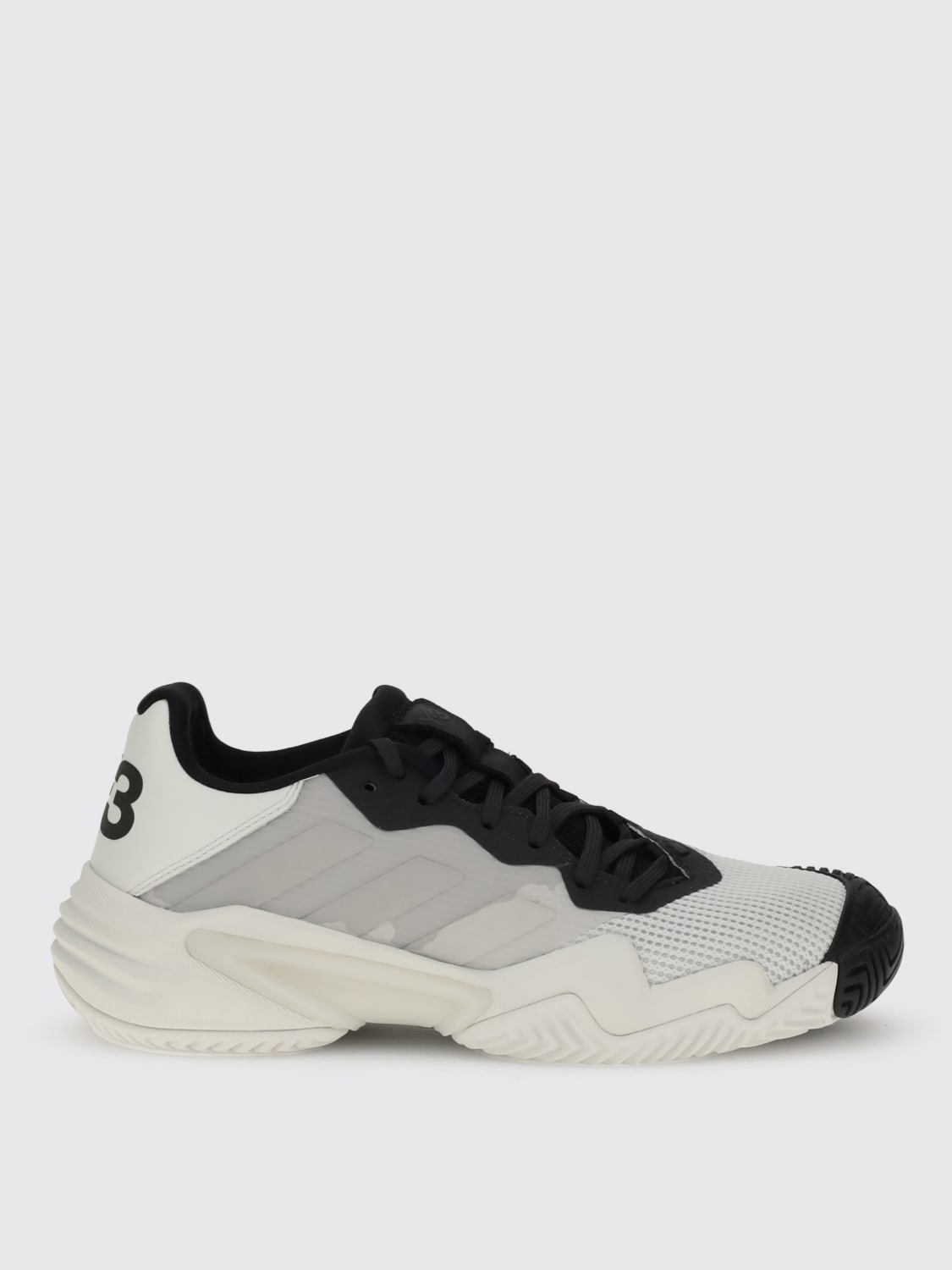 Y-3 SNEAKERS: Sneakers Barricade 13 Y-3 in mesh , Grigio - Img 1
