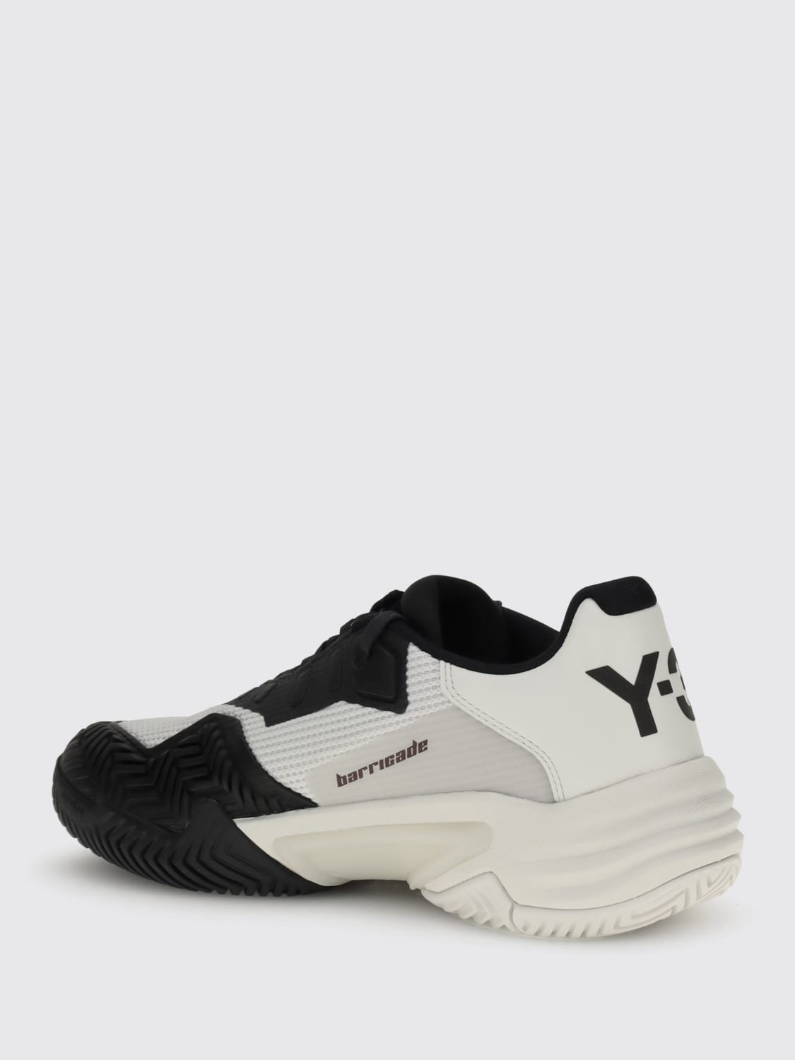 Y-3 SNEAKERS: Sneakers Barricade 13 Y-3 in mesh , Grigio - Img 3
