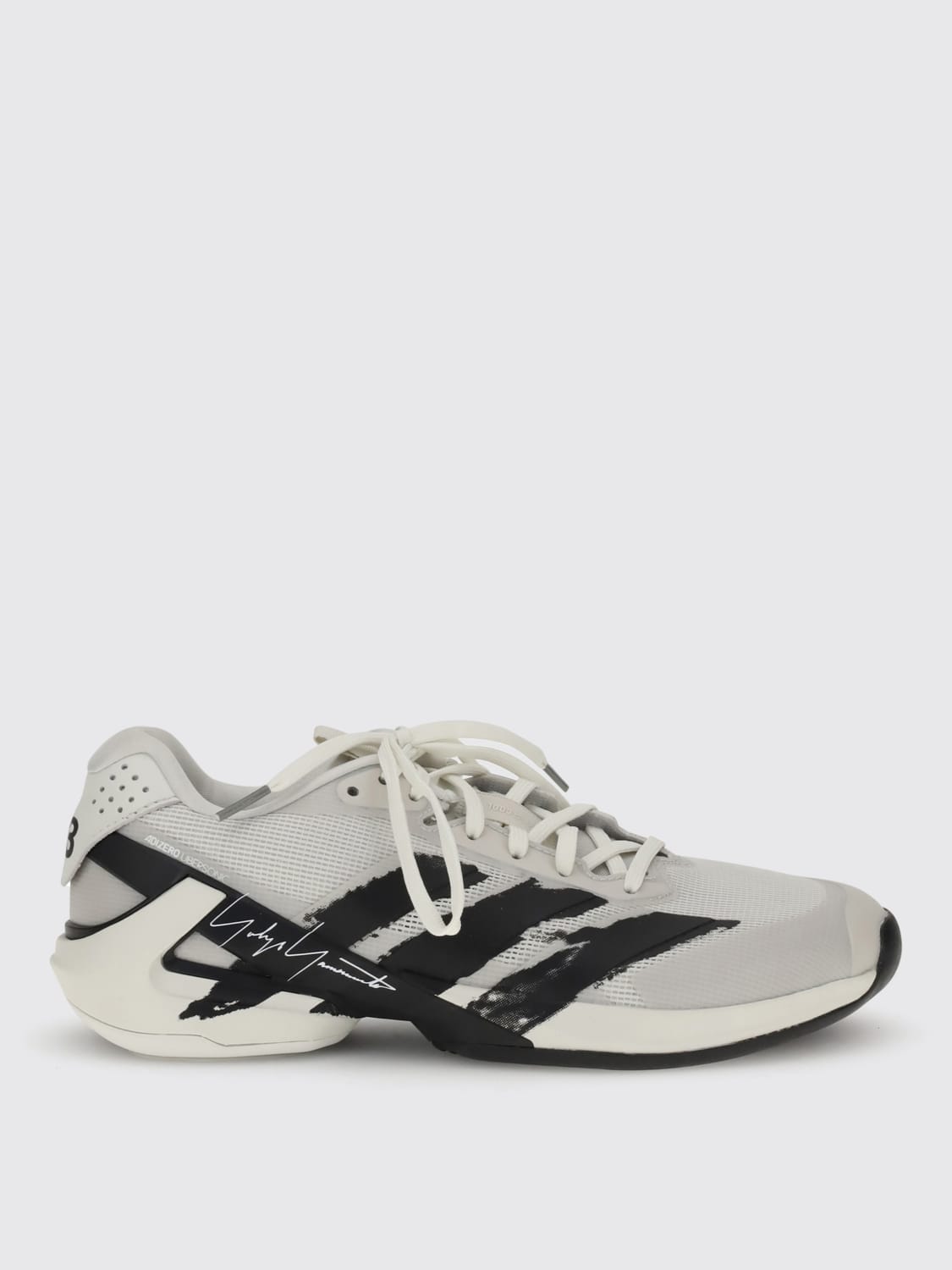 Y-3 SNEAKERS: Sneakers Adizero Ubersonic 5 Y-3 in mesh , Grigio - Img 1