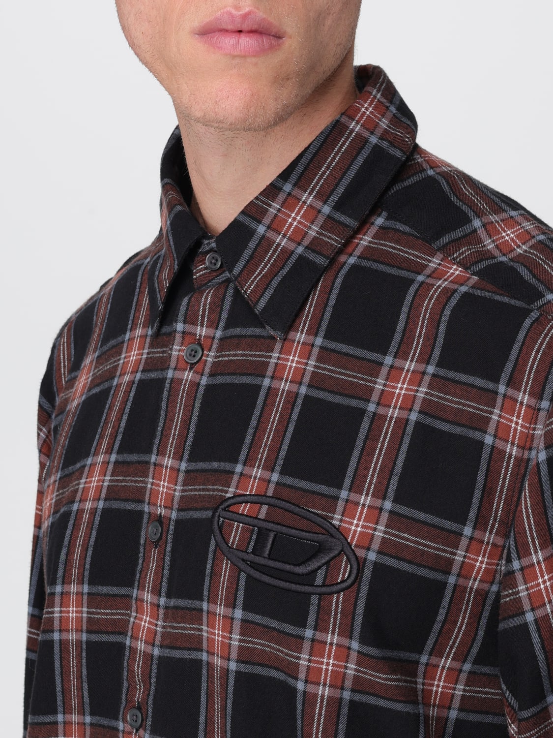 DIESEL CHEMISE: Chemise homme Diesel, Noir - Img 3