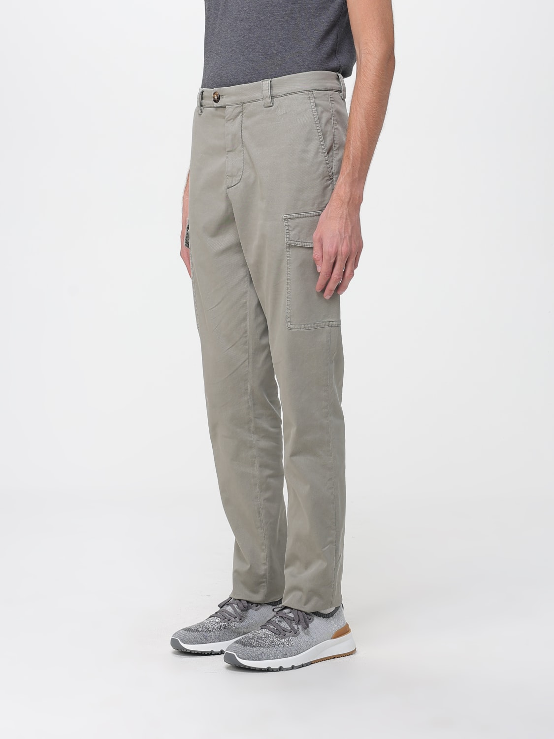 BRUNELLO CUCINELLI PANTS: Pants men Brunello Cucinelli, Kaki - Img 4