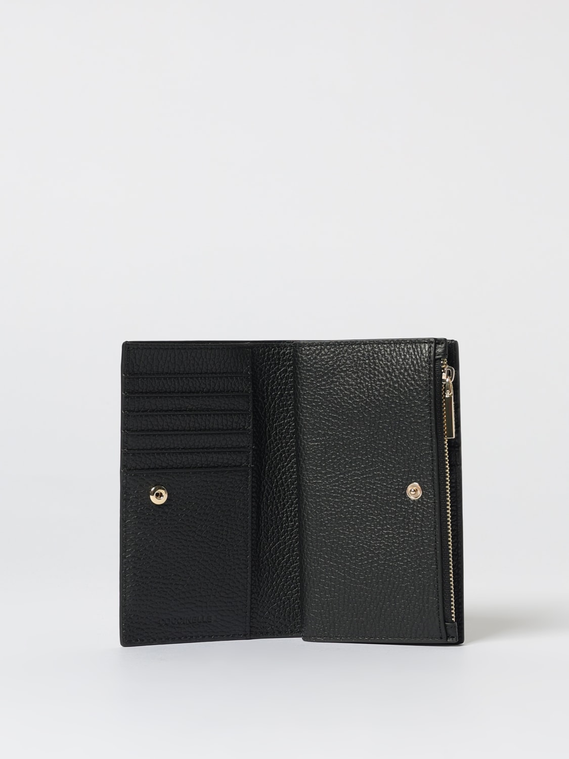 COCCINELLE WALLET: Wallet woman Coccinelle, Black - Img 2