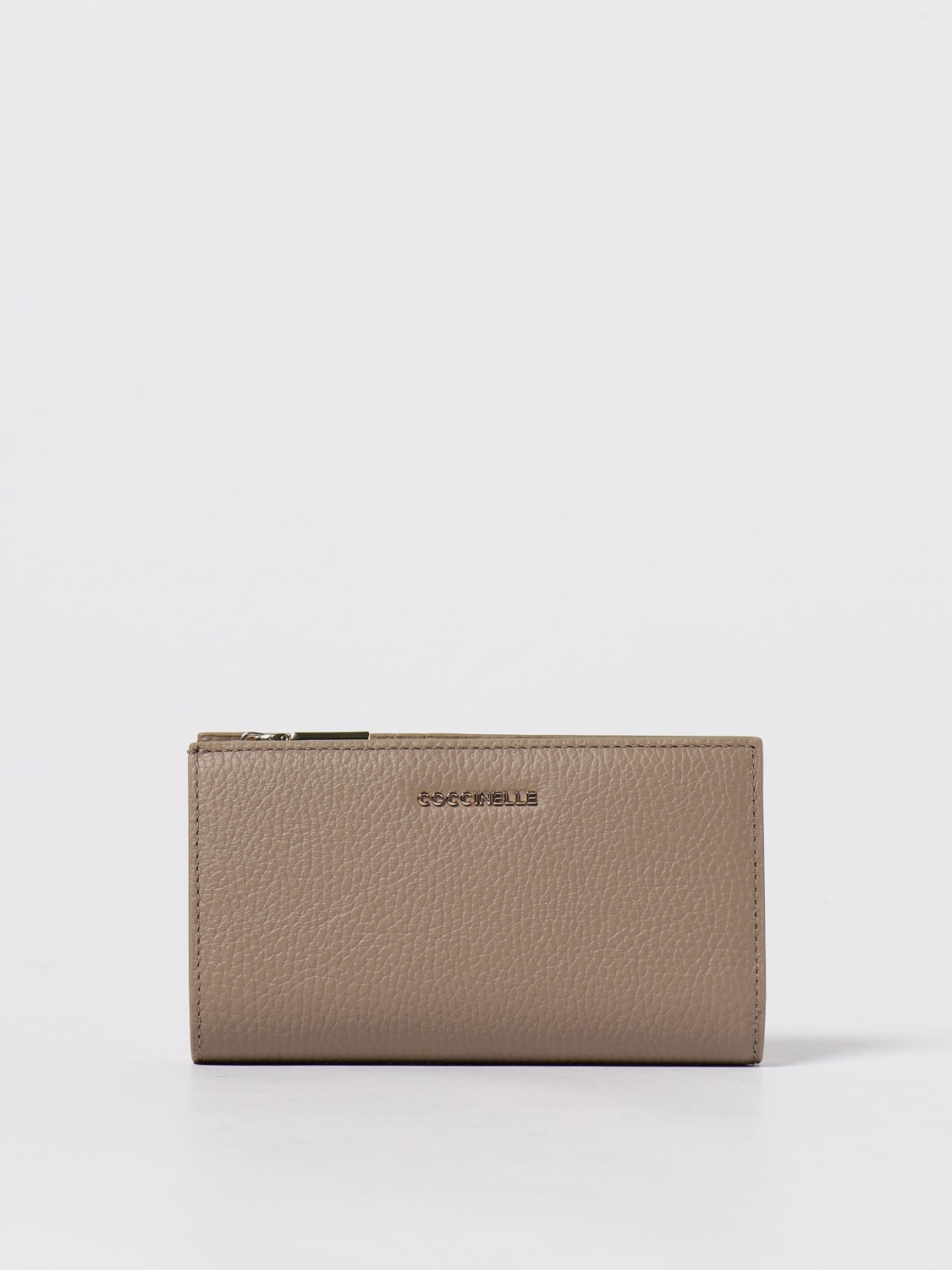COCCINELLE WALLET: Wallet woman Coccinelle, Beige - Img 1