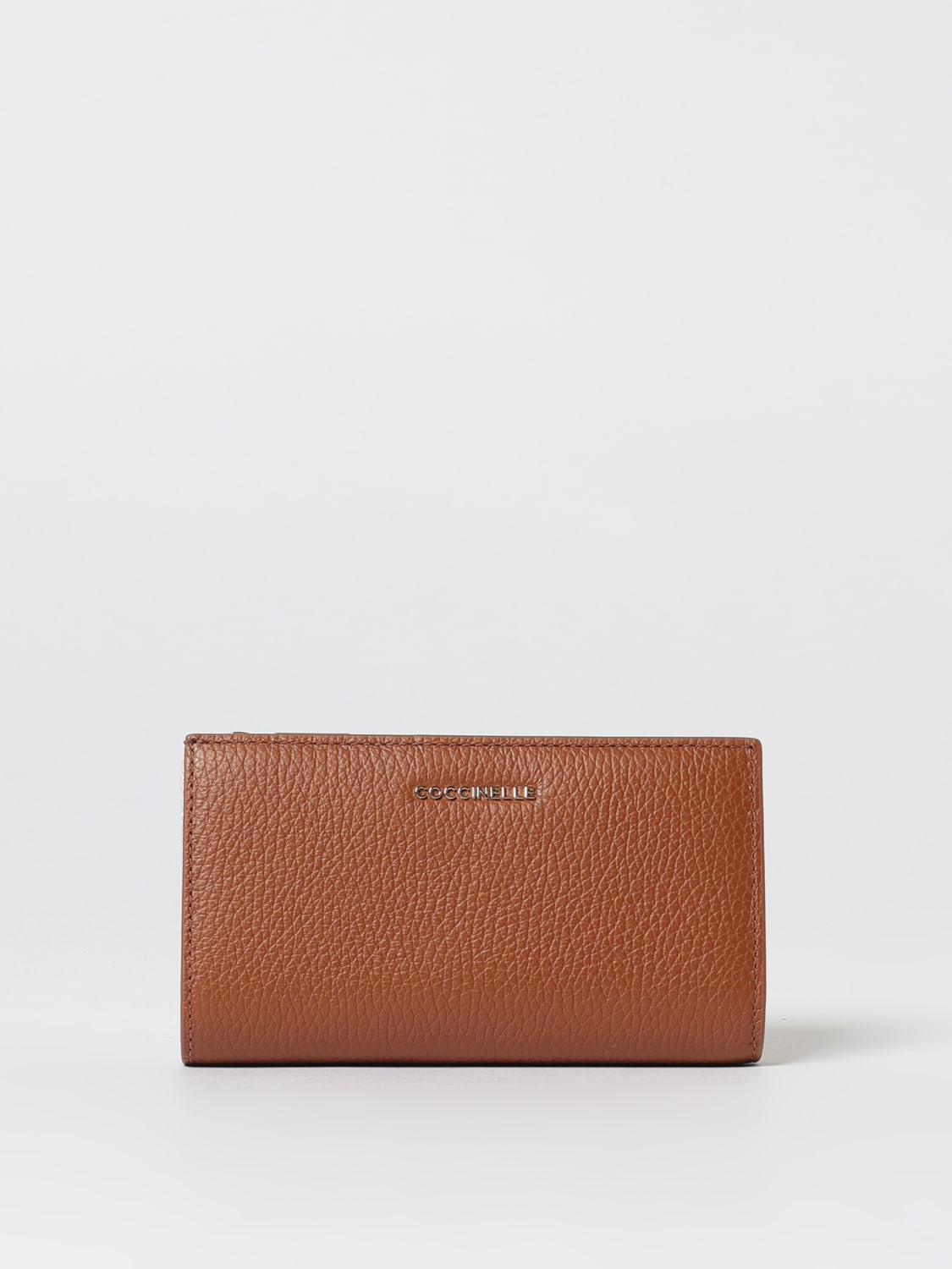 COCCINELLE WALLET: Wallet woman Coccinelle, Brown - Img 1