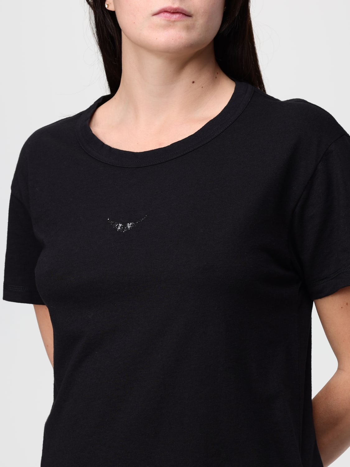 ZADIG & VOLTAIRE T-SHIRT: T-shirt damen Zadig & Voltaire, Schwarz - Img 3
