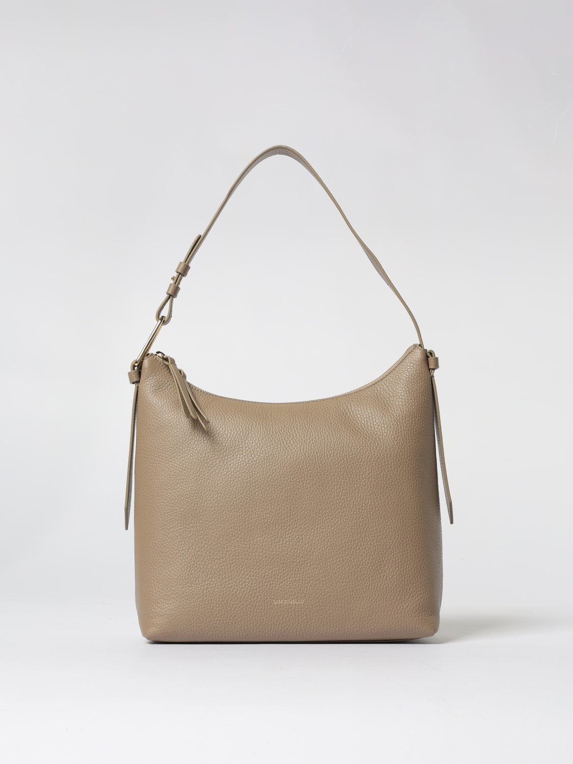COCCINELLE SHOULDER BAG: Handbag woman Coccinelle, Beige - Img 1
