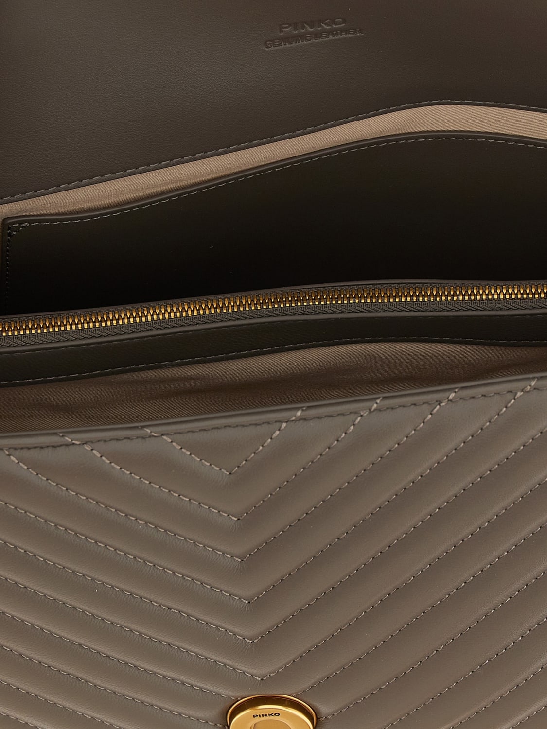 PINKO HANDBAG: Shoulder bag woman Pinko, Grey - Img 4