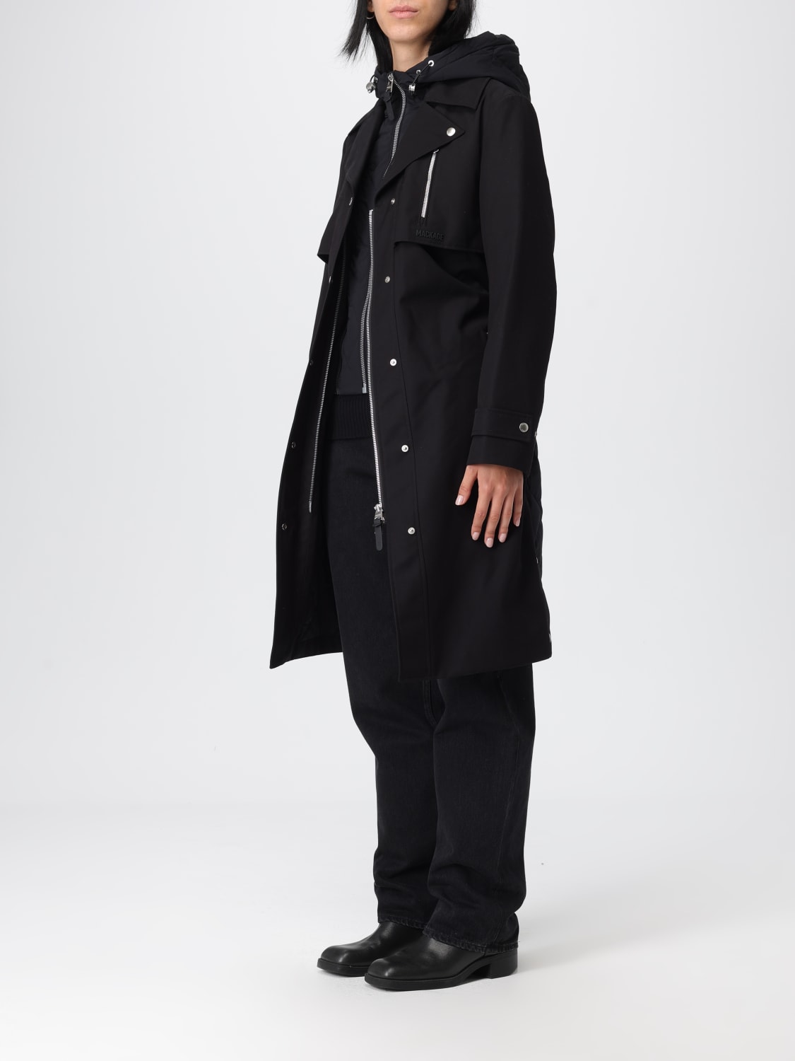 MACKAGE VESTE: Manteau femme Mackage, Noir - Img 3