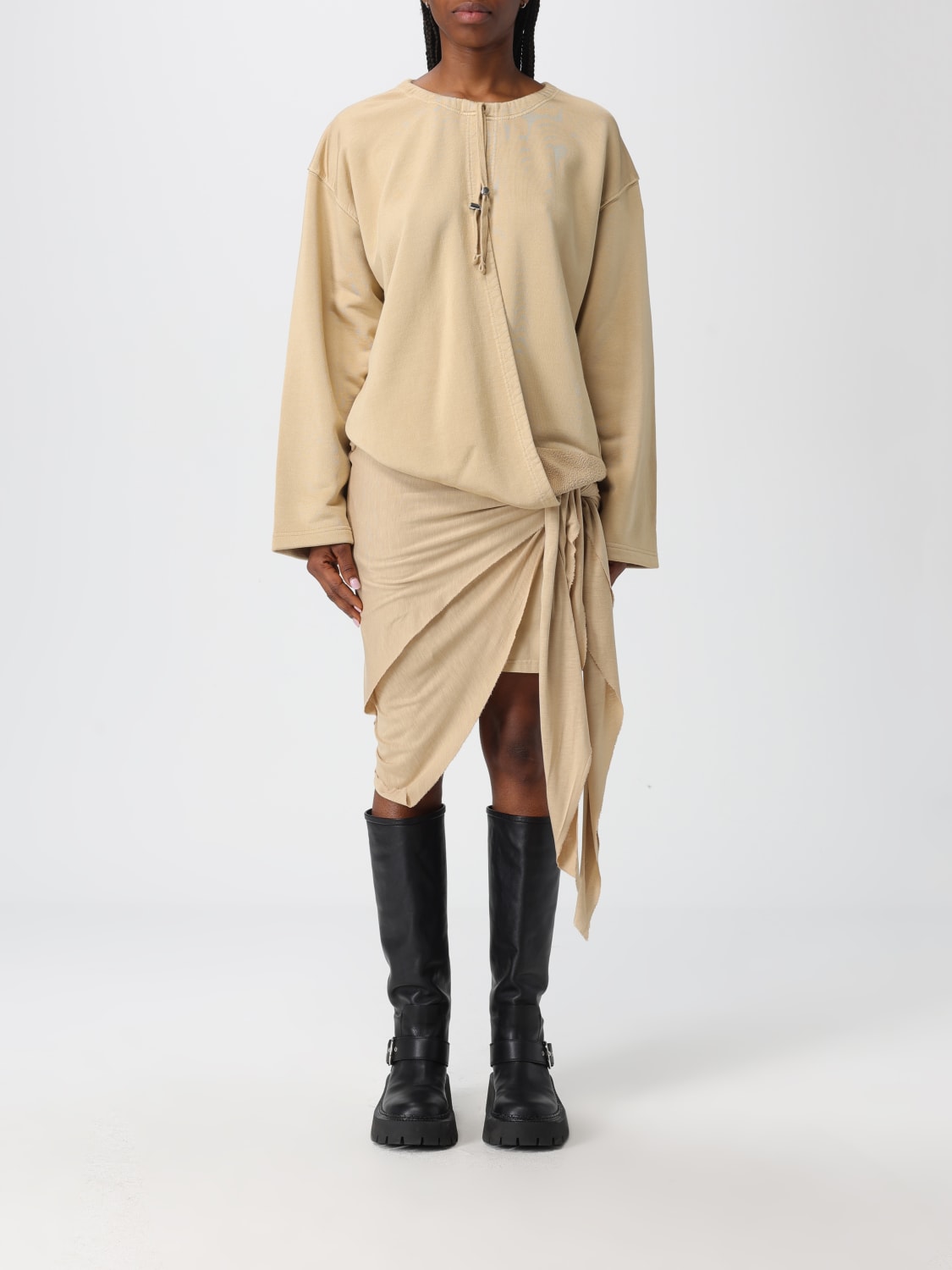 DIESEL DRESS: Diesel women's dress, Brown - Img 1