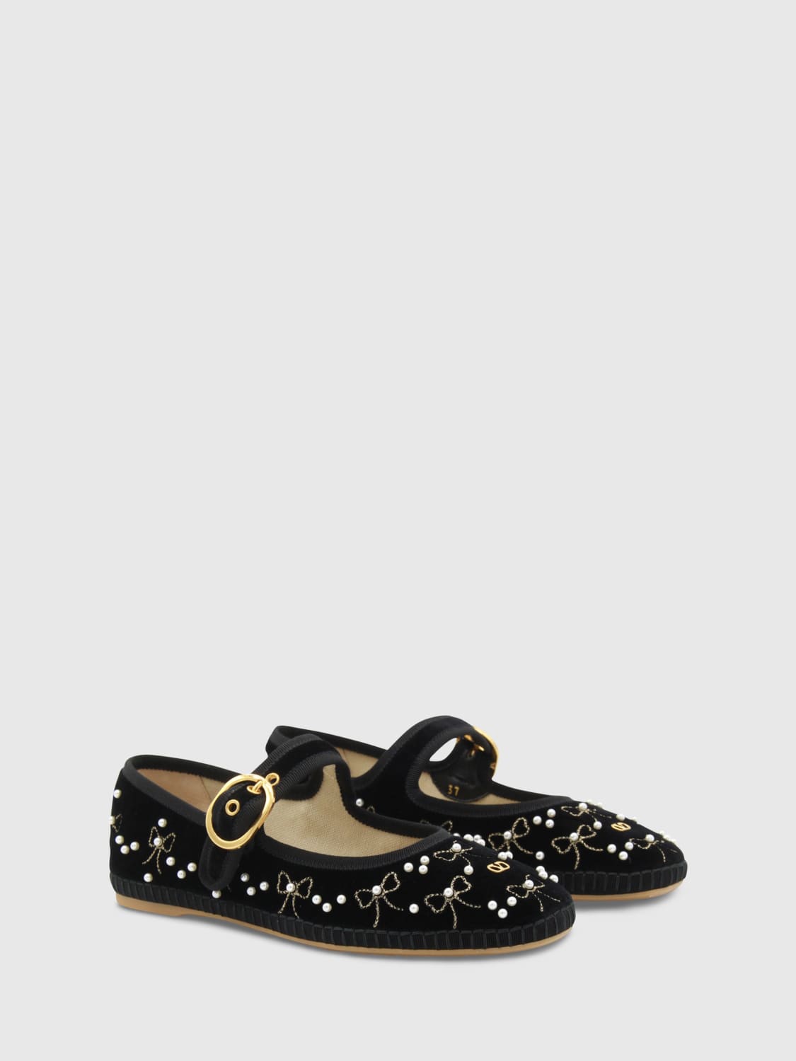 VALENTINO GARAVANI BALLET FLAT: Ballet flats woman Valentino Garavani, Black - Img 2