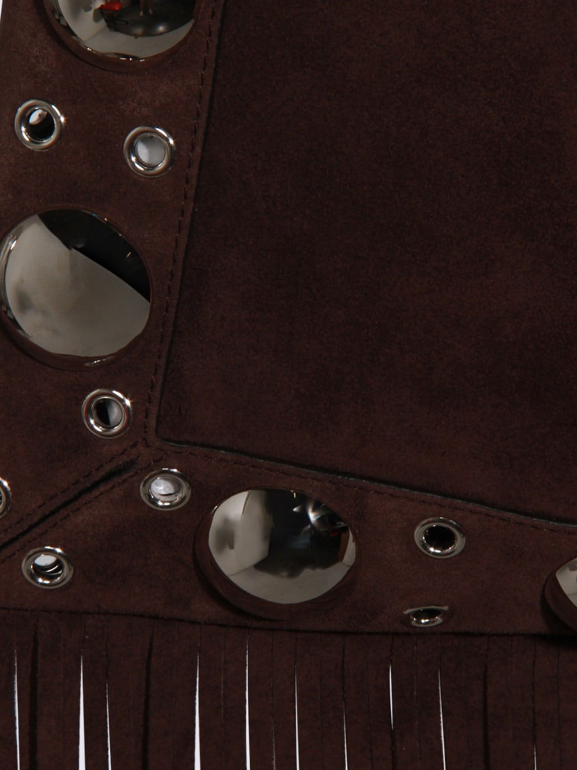 VALENTINO GARAVANI UMHÄNGETASCHE: Schultertasche damen Valentino Garavani, Braun - Img 4