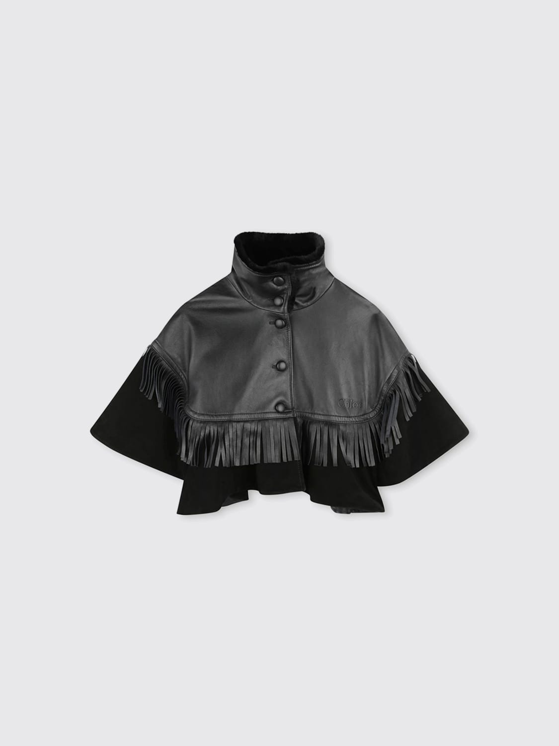 CHLOÉ JACKET: Jacket kids ChloÉ, Black - Img 1