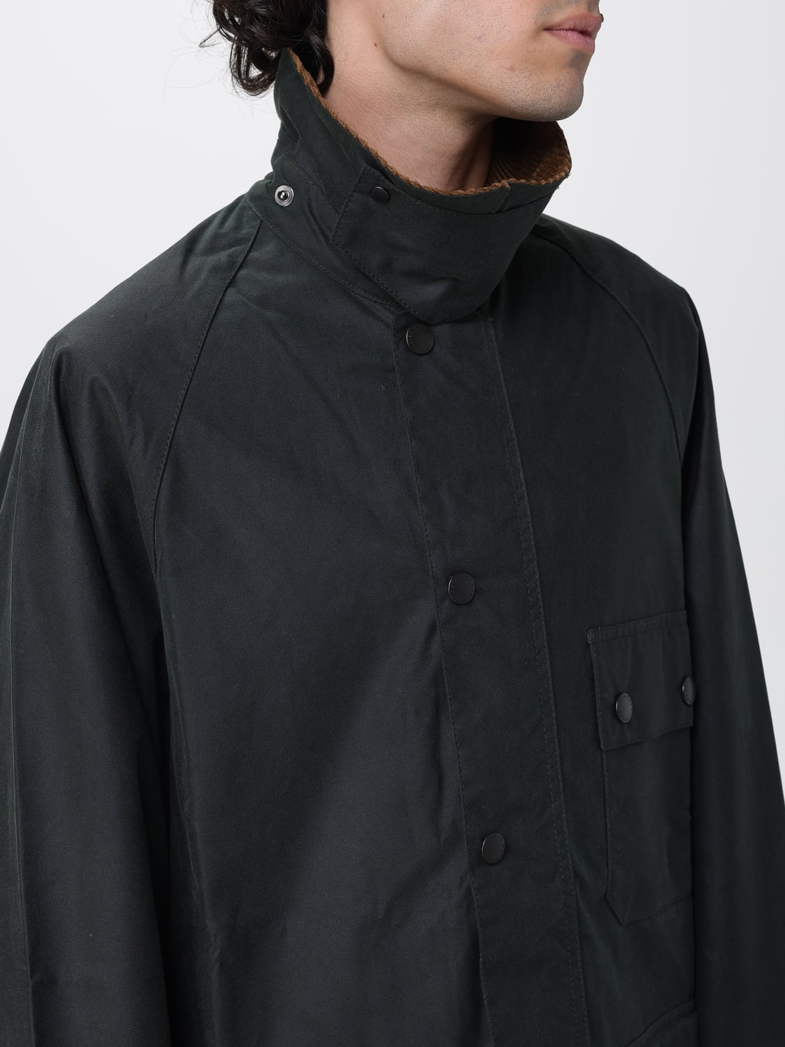 BARBOUR CHAQUETA: Abrigo hombre Barbour, Verde Salvia - Img 4