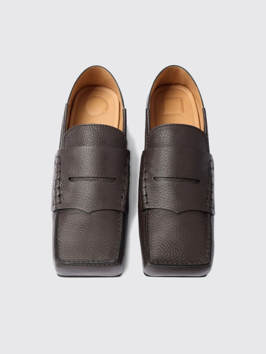 JACQUEMUS LOAFERS: Loafers men Jacquemus, Brown - Img 3